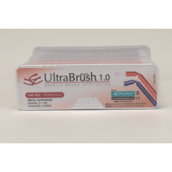 Ultrabrush fine orange/Blue 2x100St