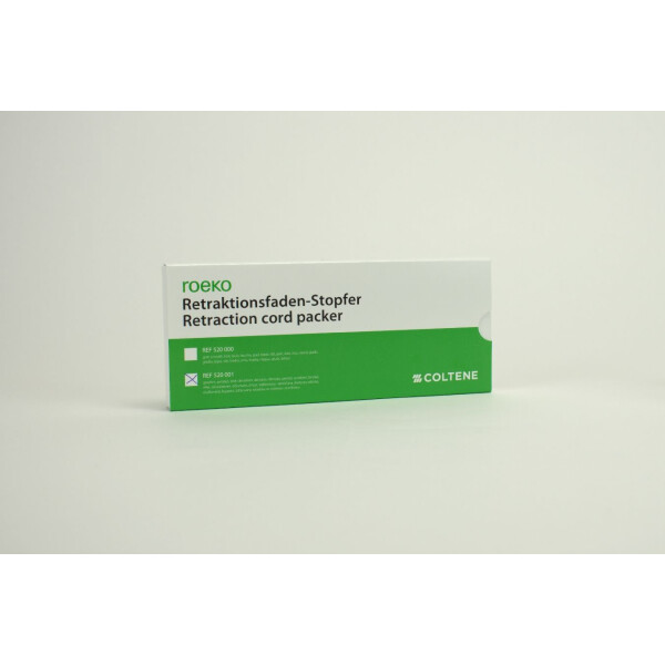 Retraktionsfaden-Stopfer gezahnt St